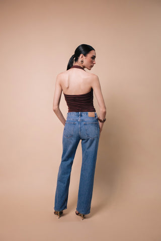Sienna Brown Top