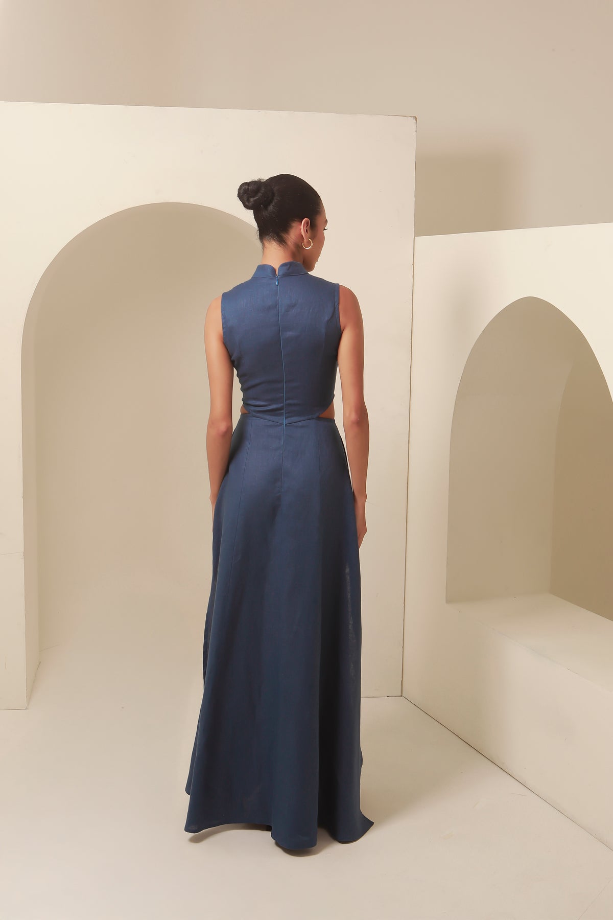 Vittoria Navy Dress